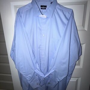 Men's Blue Dress Shirt